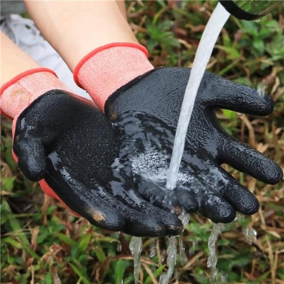 6 Pairs Gardening Gloves for Work with Super Grip, Multi-purpose - Picture 2 of 7